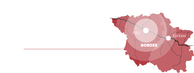 carte de la zone d'intervention de l